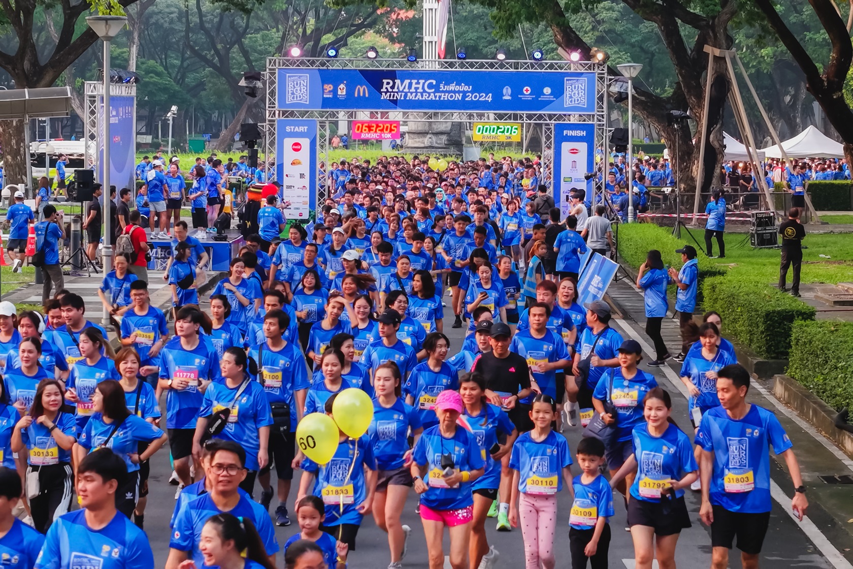 รวมพลังใจ! นักวิ่งกว่า 5,000 คน ร่วมวิ่งการกุศล ‘RMHC Mini Marathon Run For Kids